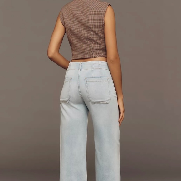 Maeve Anthropologie Colette crop  jeans - Picture 2 of 9
